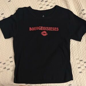 CONAN GRAY OFFICIAL MERCH: Found Heaven 2024 Tour- Black Baby Tee, XL